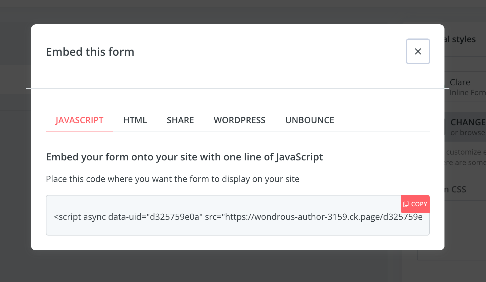 Add A Convertkit Form into Showit and Deliver Your Freebie