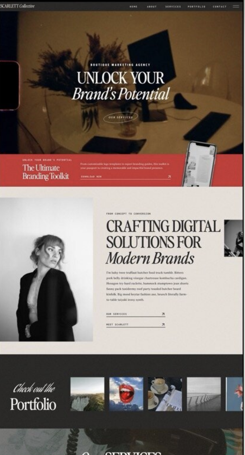 Top 11 Showit Template Shops Coffee and Flow Creative